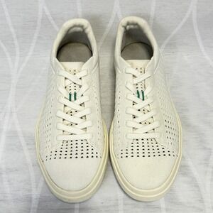 Rothy's RS02 Sneaker Bone Lace Up Low Top Casual Knit Women Size 8